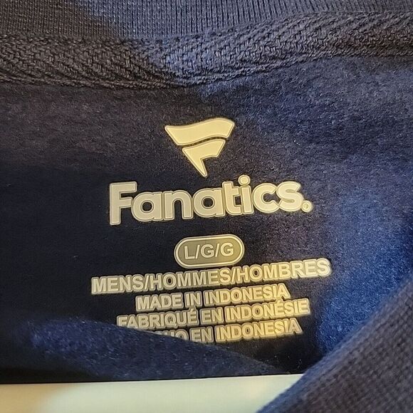 Fanatics Atlanta Braves Sweater Adult Large Blue Pullover‎ Sweatshirt NEW - Picture 5 of 11